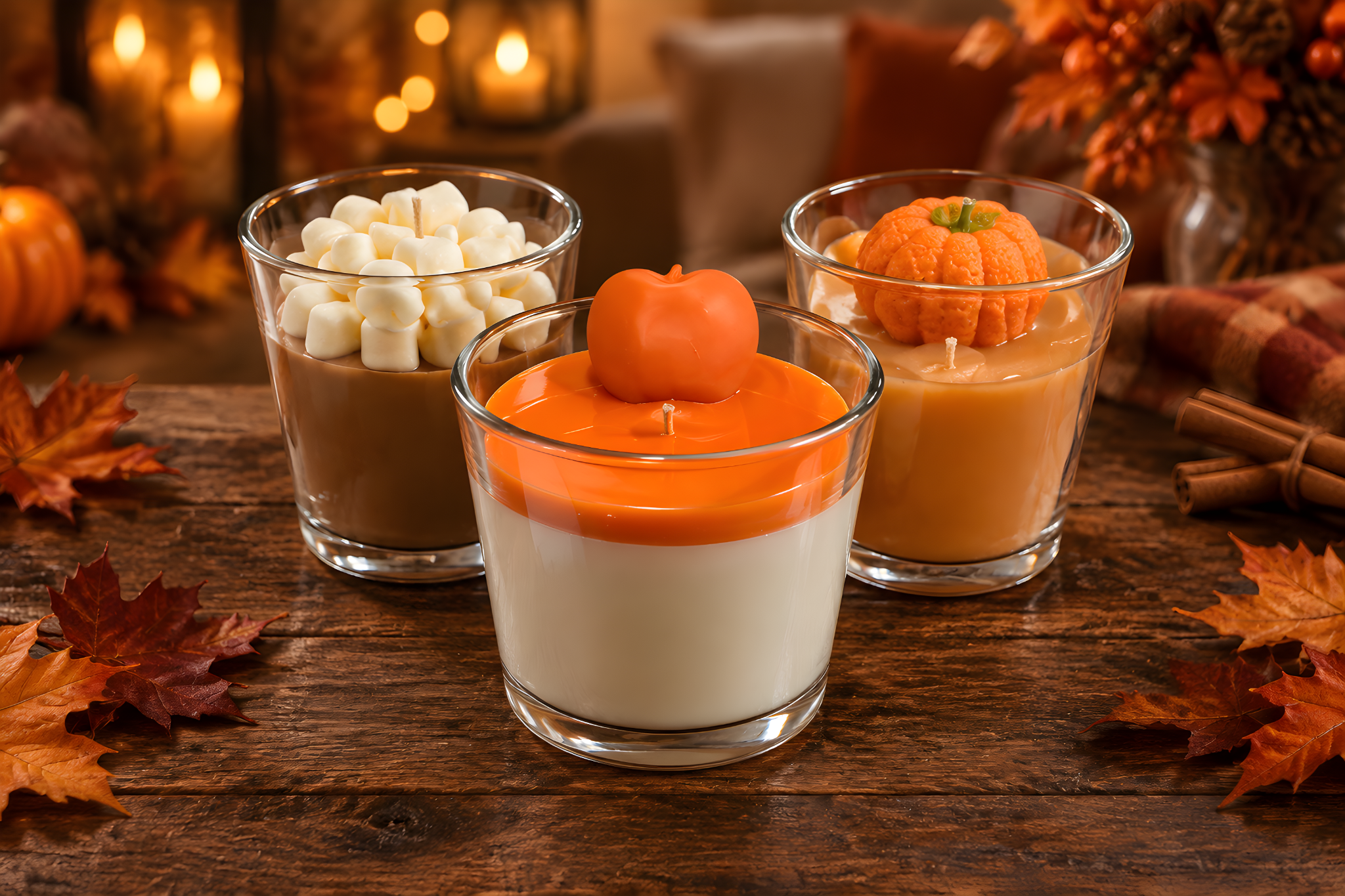 lighted tealight candle holders